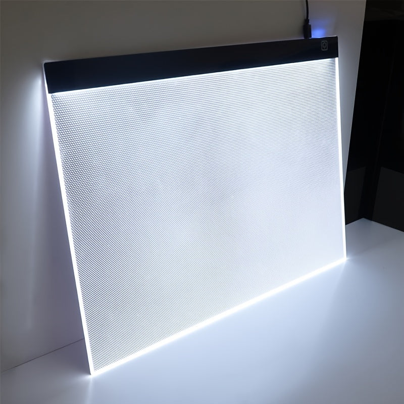 Board Three Layers Dimmable Led Light Pad Eye Protection Easier Drawing Board Pad Tracing Light Box For Rhinestone Painting Thanksgiving, Christmas Gift Easter Gift -winter, new year