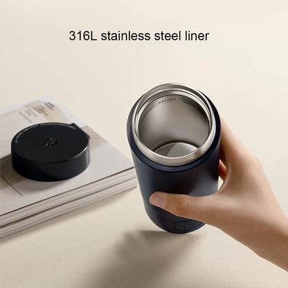 XIAOMI Mijia Portable Electric Kettle 2 Thermos Cup Fast Water Boiler 350ml Smart Temperature Insulated Kettle Travel